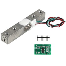 DIYmall Digital Load Cell Weight Sensor High Precision Miniature Load Cells 10kg + HX711 ADC Module, Portable Electronic Kitchen Scale Kit for Arduino