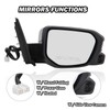 Passenger Side View Mirror Compatible with 2016-2020 Honda Civic Power