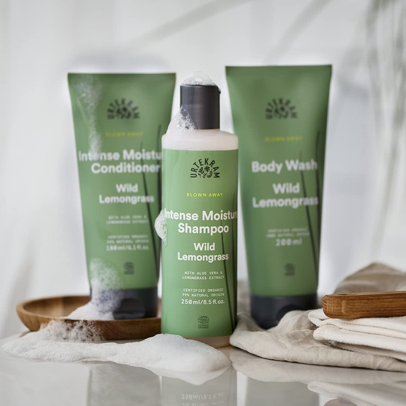 URTEKRAM Wild Lemongrass, Body Wash 500 ml (1)