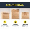 Wenses Trash Compactor Bags for Kitchen (12-Pack), 25% Thicker Kraft