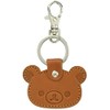 Ushikubo Kogeisha Rilakkuma Leather Key Chain Face Rilakkuma RK-012
