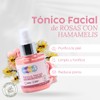 Vemare Cosmetics Tónico Facial De Rosas Con Hamamelis Hidrata 100