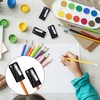 Pack of 3 Pencil Sharpener, Pencil Sharpener, Thick and Thin