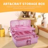 3-Layer Art & Craft Tool Storage Box, Cute Sewing Supplies