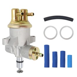 1ST Lift Fuel Transfer Pump With Install Kit, Lift Valley Fuel Pump for 1994-1997 Ford E-350 F-250 F-350 F59 Super Duty V8 7.3L Diesel Powerstroke, Diesel Lift Pump Replace OE F6TZ9350A