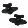 Marpac 54211 Windshield Window Quick Release Fastener PAIR Black Nylon