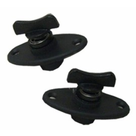 Marpac 54211 Windshield Window Quick Release Fastener PAIR Black Nylon Boat