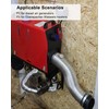 Qnbes 75mm Diesel Heater Ventilation Duct Compatible with Diesel Air