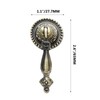 Biaungdo 4 Pack Antique Style Bronze Tear Drop Knobs Pulls,