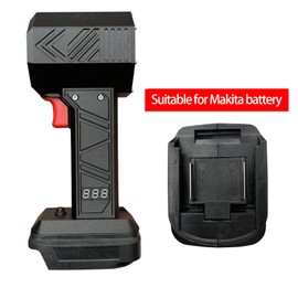 Thrust 1kg，Electric Cordless Leaf Blower, Handheld Electric Leaf Blower, Mini Jet Dry Blower ，Large car Dryer air Blower Turbo Fan，for Lawn, Outdoor, Car, Home (for makita batteris【no batteris】)