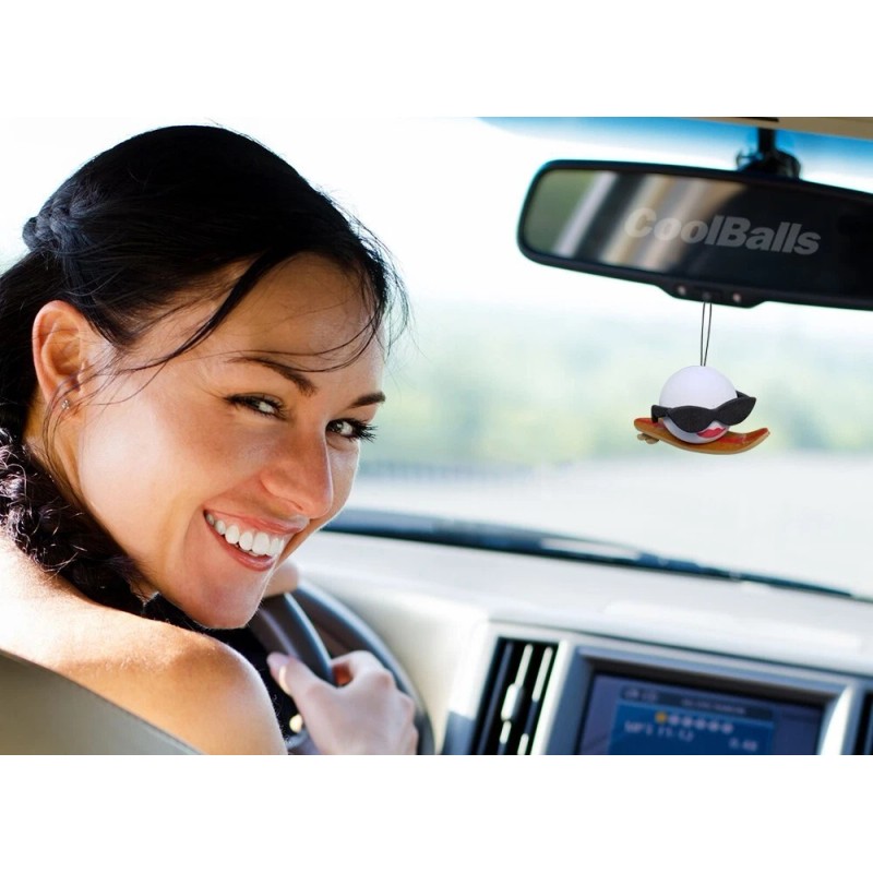 CoolBalls Cool Hanging Surfer Girl Car, Truck, Jeep Rear-View Mirror