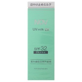 NOV NOV UV Milk EX 35g [SPF32/PA+++] [Sunscreen] [Tokiwa Pharmaceutical] (For sensitive skin, low irritation, Noevia)