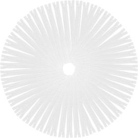 Mandala Crafts - Cremalleras ocultas blancas – Cremalleras invisibles blancas de 20 pulgadas, 60 cremalleras para manualidades de costura, cremalleras de costura #3 a granel blancas suministros de