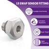 SATUY 2Pcs Oil Pressure Sensor Adapter, M16x1.5 to 1/8" NPT,