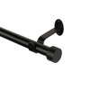 Elrene Home Fashions Serena Single Curtain Rod for Curtains and