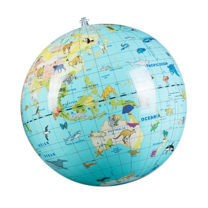 Bonernund Carry CY057B Planet Ball, Animals Continent, 11.8 inches (30