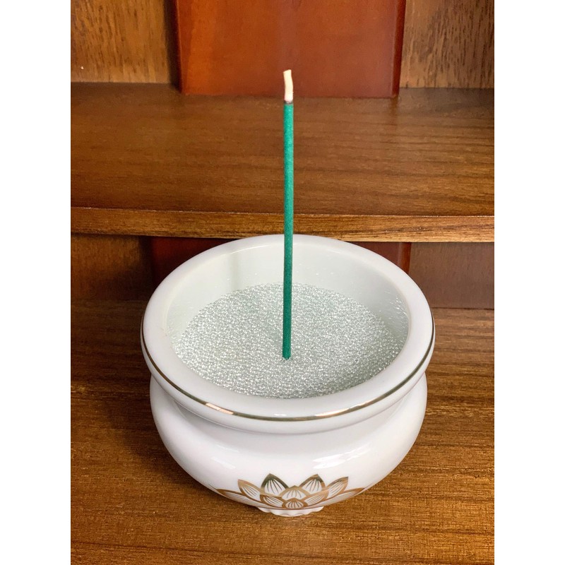 Hualien Incense Burner Ash, Pure Beads α (Alpha), 17.6 oz