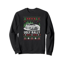 Rally Car Ugly Christmas Sweater Drift Sweatshirt