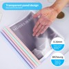 10 Pcs Clear A4 Report Covers, Slide Binder File Folder