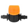 100Pcs 4/7 Barb Valve Irrigation Mini Pipe Water Valve Through