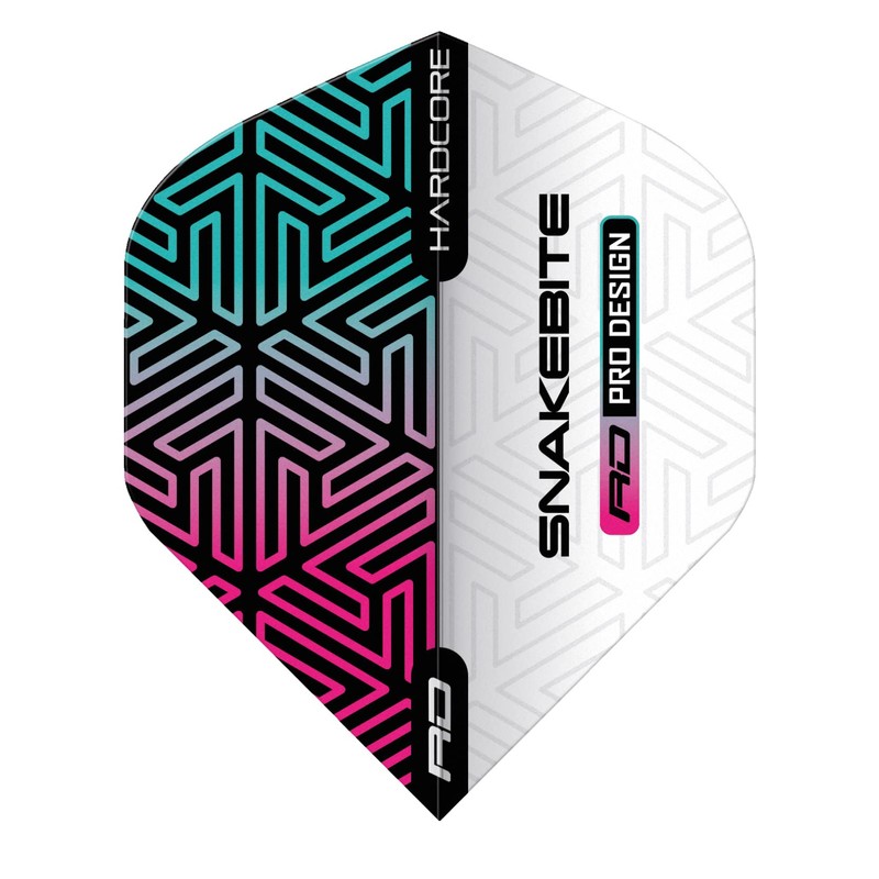 RED DRAGON Snakebite Hardcore Dart Flight Collection 5 Sets Per