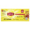 Lipton, America's Favorite Tea, Black Tea, Tea Bags, 20 Ct