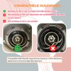Conical Grinder Upper Lower Burr Compatible with Breville Sage Barista