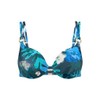 Triumph Summer Fleur WP Women's Bikini Top, Multicoloured (Turquoise -