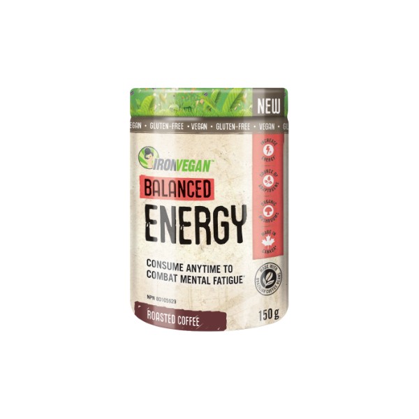 Iron Vegan Balanced Energy (Roasted Coffee) - 150g