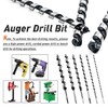 NICAVKIT 7/8 Inch x 12 Inch Long Auger Drill Bit
