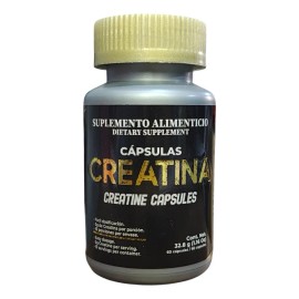 Creatina Monohidratda Cpsulas 60 Caps Sin Sabor