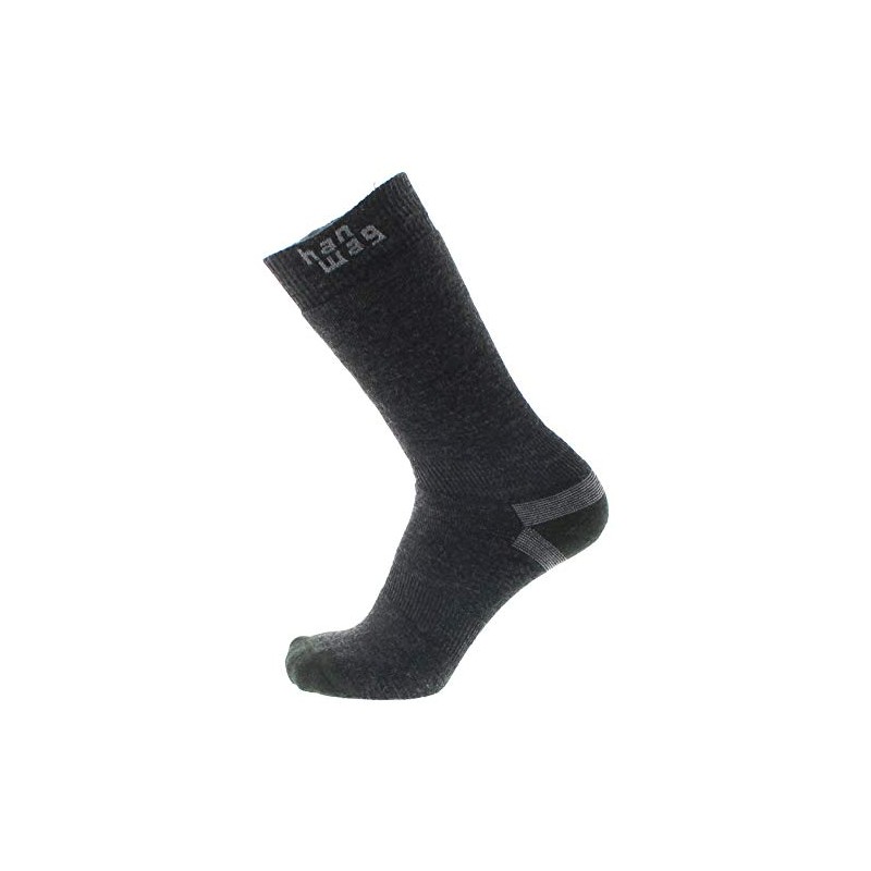 Hanwag Thermal Socks Grey Merino Socks Size 8 - 10