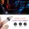 Yourkar 4 PCS USB LED Car Interior Atmosphere Lamp, Plug-in