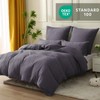 SOULFUL Muslin Cushion Cover 40 x 80 cm, Cotton, Dark