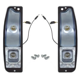 Tail Light Housing Pair For Ford F-100 Pickup Truck 1964-1972
