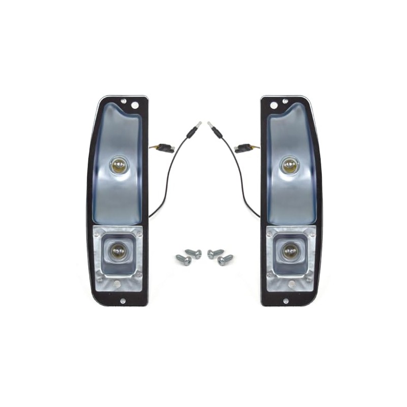 Tail Light Housing Pair For Ford F-100 Pickup Truck 1964-1972