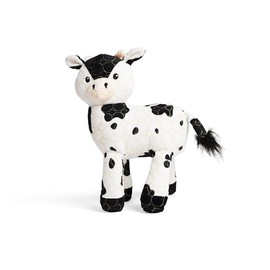 Leaps & Bounds Tough Cow Dog Toy, Medium
