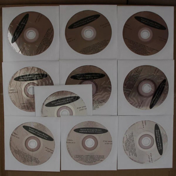 Sweet Georgia Brown KARAOKE CD+G 10 POP CLASSIC HITS Sweet