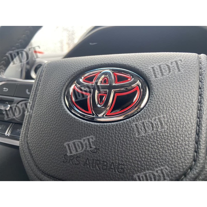 IDT New 300 Series Land Cruiser Steering Emblem Sheet Sticker