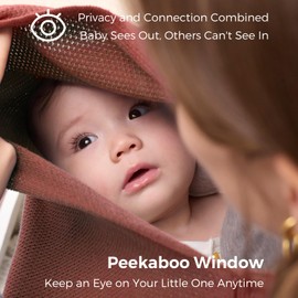 Momcozy Nursing Cover for Breastfeeding, Soft Privacy Poncho, Multi-Use Nursing Shawl, Portable Breast Feeding Covers for Women, Includes Laundry Bag (Rose Taupe)