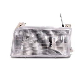 HEADLIGHTSDEPOT Halogen Left Driver Headlight Compatible with Fleetwood Bounder (Gas) 2000-2002