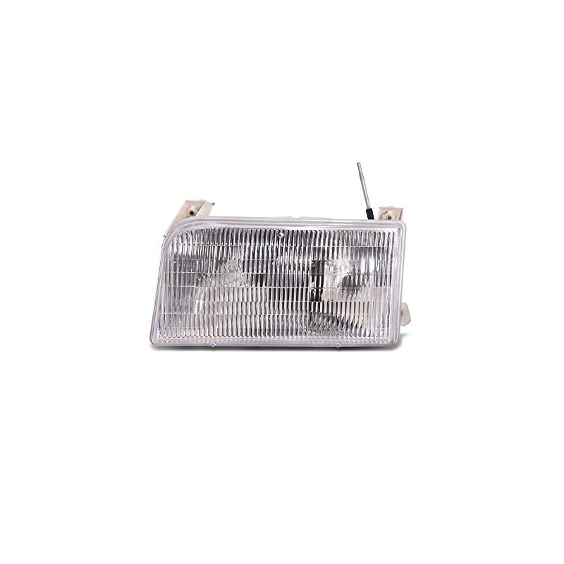 HEADLIGHTSDEPOT Halogen Left Driver Headlight Compatible with Fleetwood Bounder (Gas)