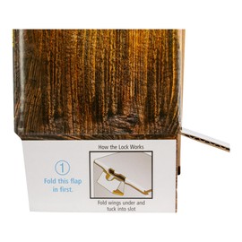 PackRite Decorative Shipping Boxes Decorated Gift Boxes For Mailing Birthday Gifts & Holiday Presents, 6 Pack of Everyday Shipping Boxes, Multiple Sizes and Designs, Sunflower Bloom, Small