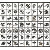 CH Dragon Stencils 3 pulgadas/56p
