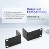 PhyinLan Universal Rack Mount Kit 1U Rack Ears for NETGEAR