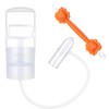 1 x Nasal Aspirator Baby White Portable Hand Powered Nose