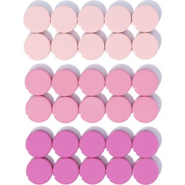 DUJEQM Fridge Magnets, Pack of 30 Magnetic Magnets for Magnetic Board Magnets Strong Magnets Fridge Magnets Mini Magnets Small Whiteboard Magnets Colourful Round Board Magnets for Magnetic Wall Pin