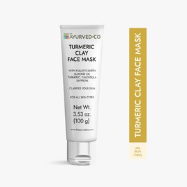 The Ayurved Co Turmeric Clay Face Mask