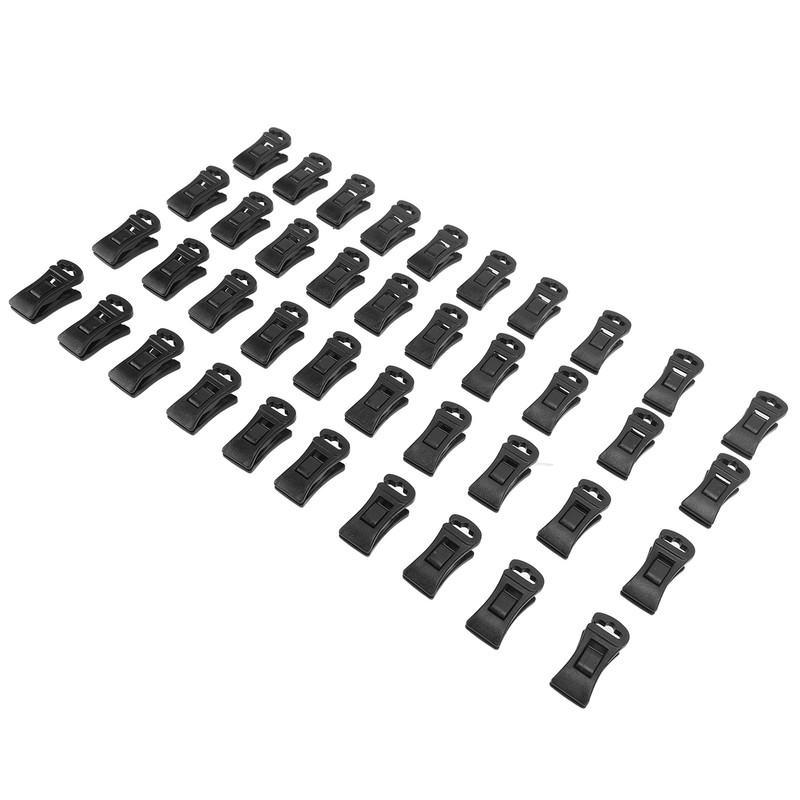 40Pcs Plastic Non Slip Clothespins Sock Laundry Clips with Hanging