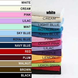 COT Bed Pillow CASE 16"X24" - (Lilac)